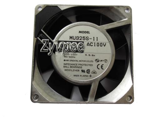 92x92x25mm MU9225S-11 100V 50/60Hz 9.5/8W MU925S-11 9cm AC Fan MU9025S-11