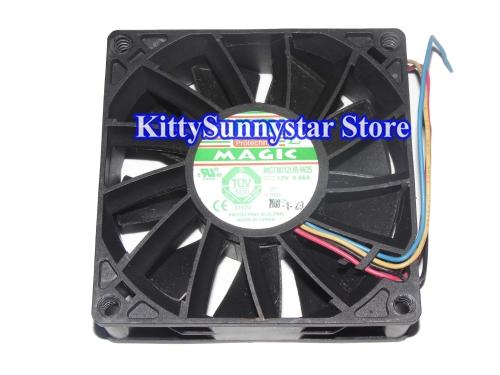 80x80x25mm MGT8012UB-W25 8cm 12V 0.66A 4Wire 80mm Cooling Fan