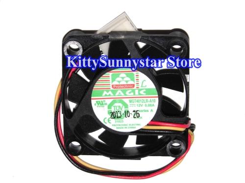 40x40x10mm MGT4012LR-A10 40mm 12V 0.08A 3Wire 4cm For Gateway SX2110G SX2110 SX2185 Fan