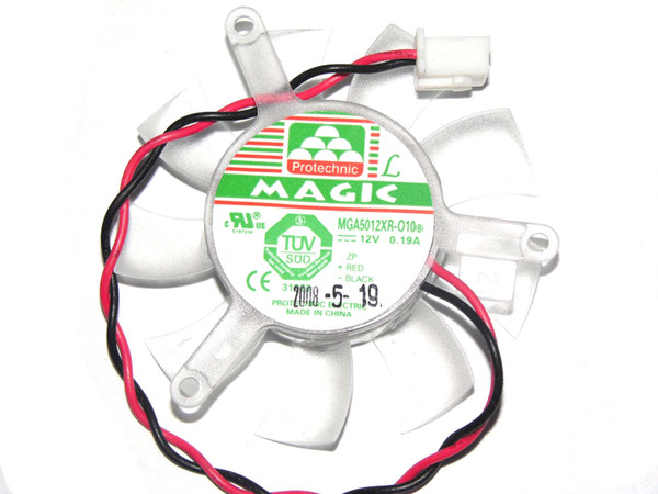 MGA5012XR-O10 12V 0.1A 2Wire Video Fan