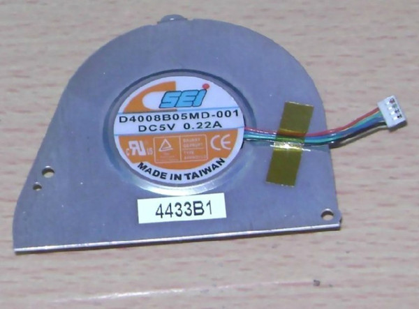 D4008B05MD-001 5V 0.22A 4Wire Cooling Fan