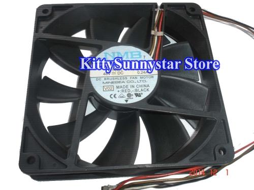 NMB 12025 4710KL-07W-B56 V02 48V 0.24A 4Wire Server Fan,4710KL-05W-B49 4710NL-05W-B49 P00 24V 0.22A 3Wire Inverter Fan 4710KL-04W-B19