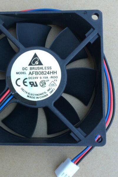 AFB0824HH-R00 DELTA 8CM 24V 0.15A 3wire AFB0824HH cooling fan