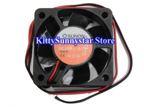 5cm KDE0505PHS2 5V 1.9W 2Wire Sunon Cooling Fan,KD1205PHS2 12V 1.7W 2Wirre dc fan,KD1205PHS3 GN 12V 0.7W 2Wire Server Fan