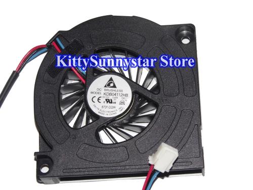 New Original Delta 6015 KDB04112HB 750 12V 0.07A 3Wire LS47T3 TV Fan