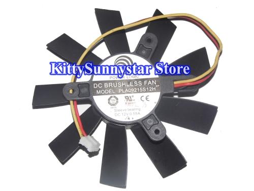 PLA09215S12H 12V 0.55A 3Wire Video Fan