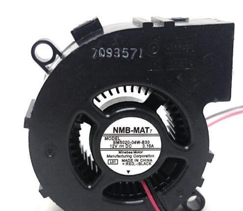 NMB-MAT 5020 BM5020-04W-B30 12V 0.16A 5cm 2wire BM5020-04W-B39 3Wire cooling fan