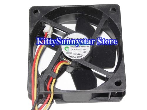 New Original 6CM HA60251V4-0000-C99 12V 0.7W 3Wire SUNON Cooling FAN