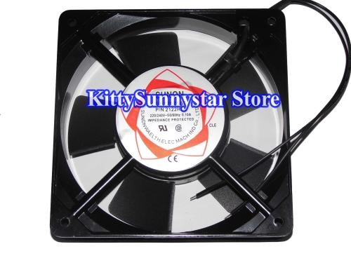 SUNON 12025 SF12025AT P/N:2122HSL 220~240V 0.1A 2Wire AC Fan