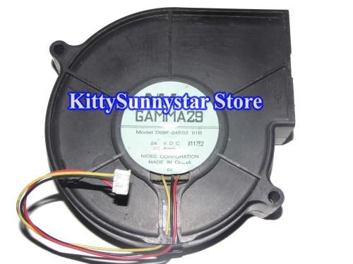 Nidec 9733 D09F-24SS2 24V 0.25A 3Wire dc blower fan