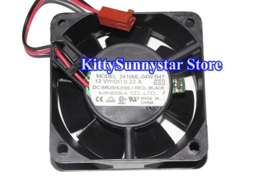 NMB 6cm 2410ML-04W-B47 2410ML-04W-B40 2410ML-04W-B19 2410ML-04W-B10 12V 2Wire 3Wire Cooling Fan