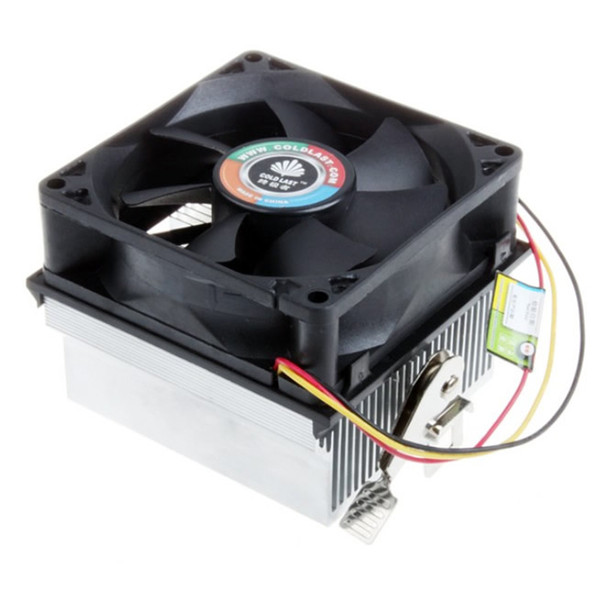 Freeshipping Hot sale new Cooling Fan PC Heatsink CPU Cooler CPU Fan 100pcs Fans and Coolings Good Quality