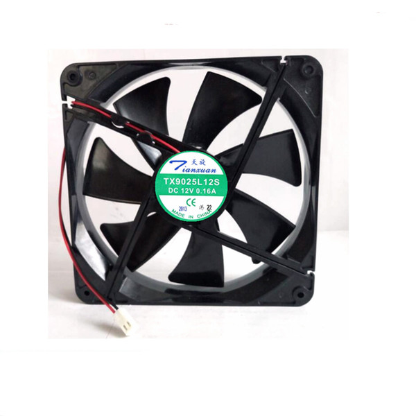 Free Shipping New TX9025L12S 9cm 90mm DC 12V 0.16A 90*90*25mm axial computer case high quality cooling fan