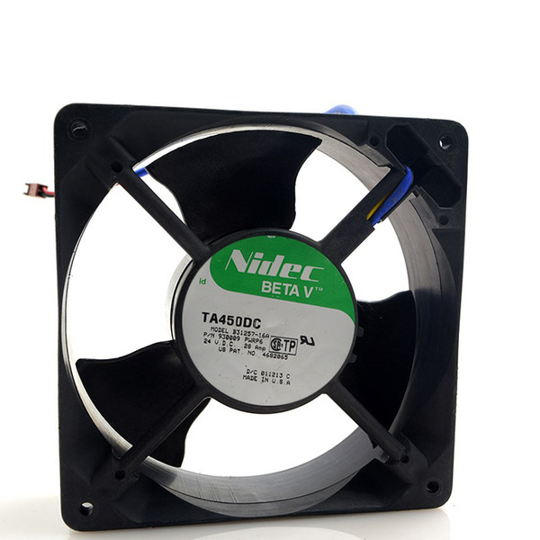 Original Nidec B31257-16A 120x120x38mm 120mm DC 24V 0.28A server inverter axial cooling fan