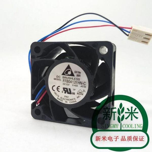 Original Delta FFB0412EHN-C 4028 12V 0.40A 3-line speed cooling fan