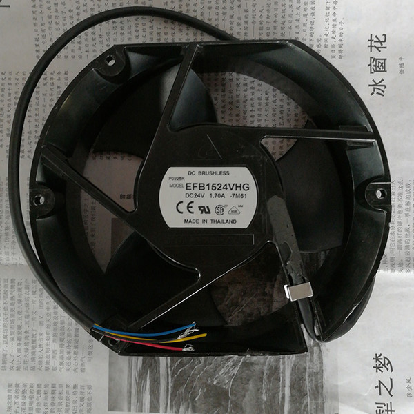 Original Delta 17CM 17050 24V 1.70A EFB1524VHG 24V inverter waterproof fan