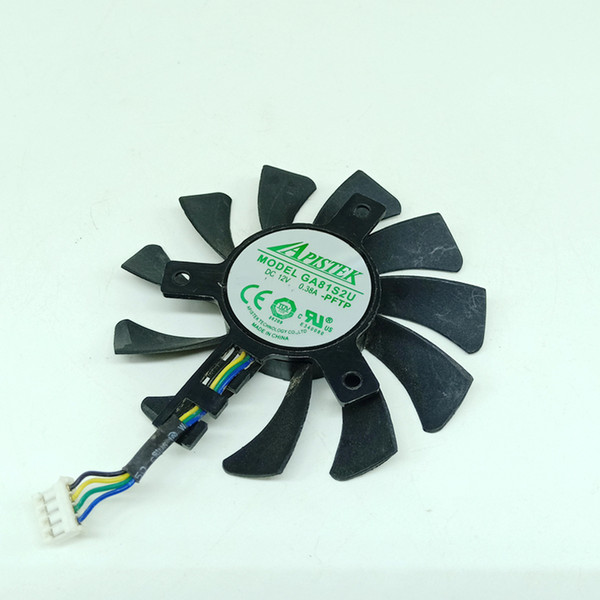 Original cooling fan for EVEA Onda graphics card GA81S2U DC 12V 0.38A diameter 75mm Pitch 40MM