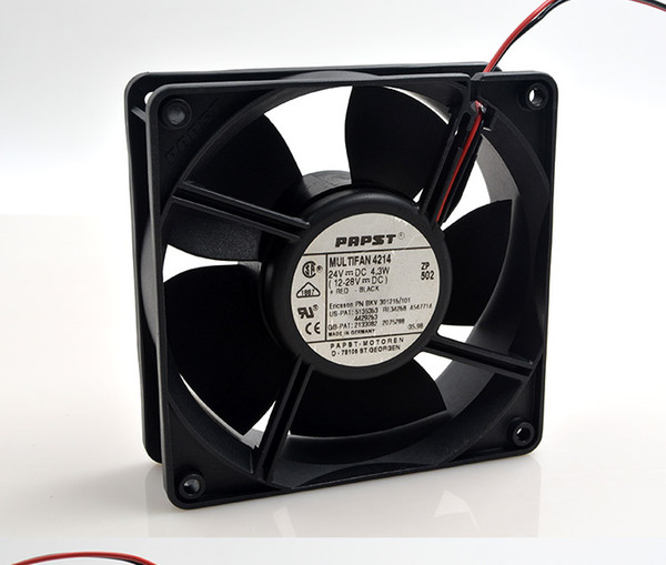 Original PAPST MULTIFAN 4214 /12 24V 4.3W 12CM 120 * 120 * 38MM High-end cooling fan