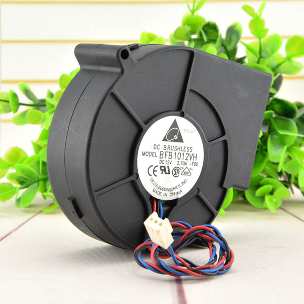 DELTA 9733 BFB1012VH DC 12V 2.7A 3-lines Special Barbecue Stove Exhaust Centrifugal Turbine Blower Cooling Fan