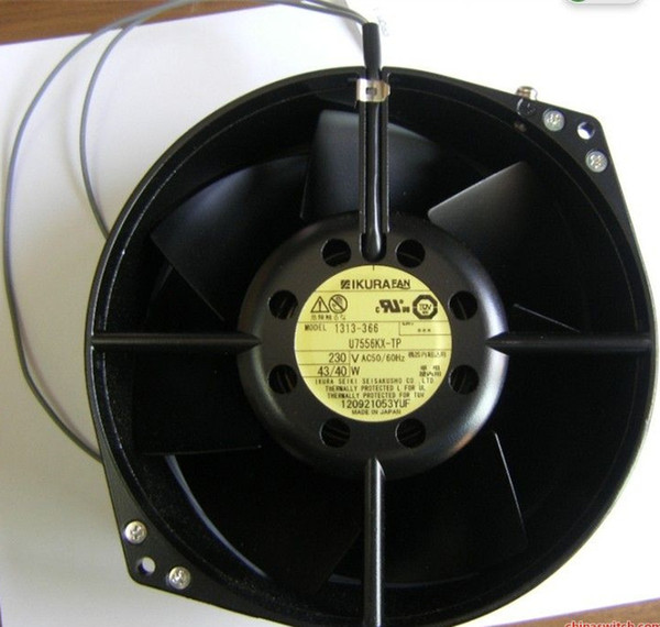 original U7556KX-TP 40~43W 230V AC fan high temperature Cooling fan for 172*150*55MM