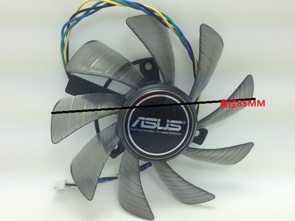 New Original EVERFLOW T129215SU DC 12V 0.5A VGA Card Cooling Graphics Card Fan for ASUS GTX780 GTX780TI R9 280 290 R9 280X 290X