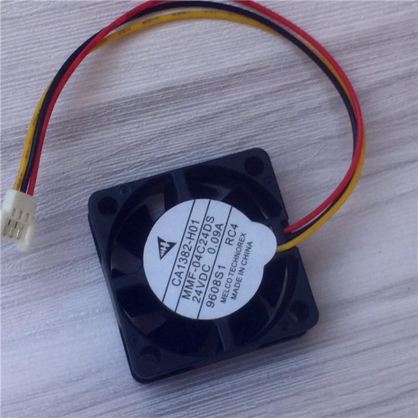 Free Shipping For Mitsubishi inverter fan CA1382-H01 Melco MMF-04C24DS-RC4 4015 DC24V 0.09A