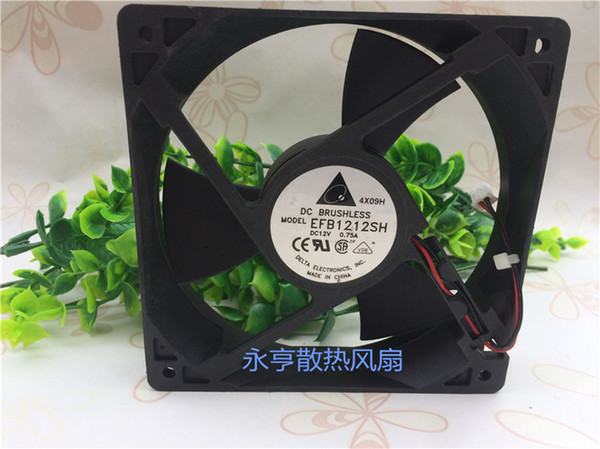 Original Delta 12025 12cm server cooling fan DC 12V 0.75A EFB1212SH Server cooling cooler fan