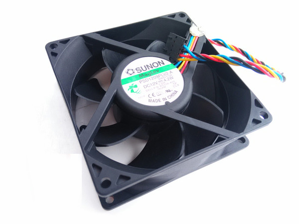 Free Shipping SUNON PSD1209PLV2-A B3553.FGN DC12V 4.2W Server Cooling cooler Fan 4wire PWM 90x90x32mm For DELL: WC236-AOO