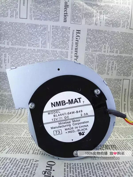 NMB 11028 DC 12V 2.0A BL4447-04W-B49 Blower Cooler Fan brushless Fan,Cooling Fan