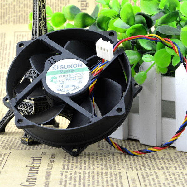 New SUNON 9225 90/80mm x 25mm KDE1209PTVX DC 12V 4.4W,7W Maglev Cooler Cooling Fan For PC