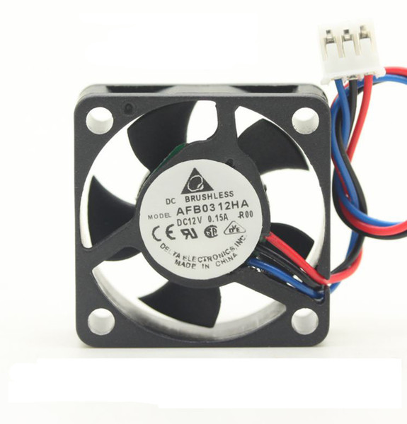 Free Shipping new Delta AFB0312HA 3010 30*30*10mm 3cm DC 12V 0.15A 3line Silent Fan,Notebook Fan,CPU Cooler Fan, Cooling Fan