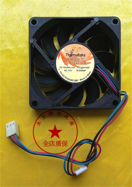 TT-7015A FD127015EB DC 12V 0.50A 7cm 7015 70*70*15mm 3pin Cooling cooler Fan