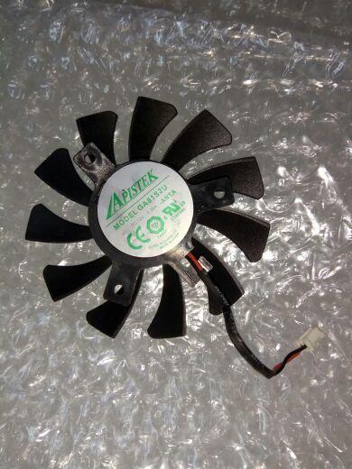 New Original EVEA Onda graphics card cooling fan APISTEK GA81S2U DC 12V 0.38A diameter 75mm Pitch 40MM cooling fan