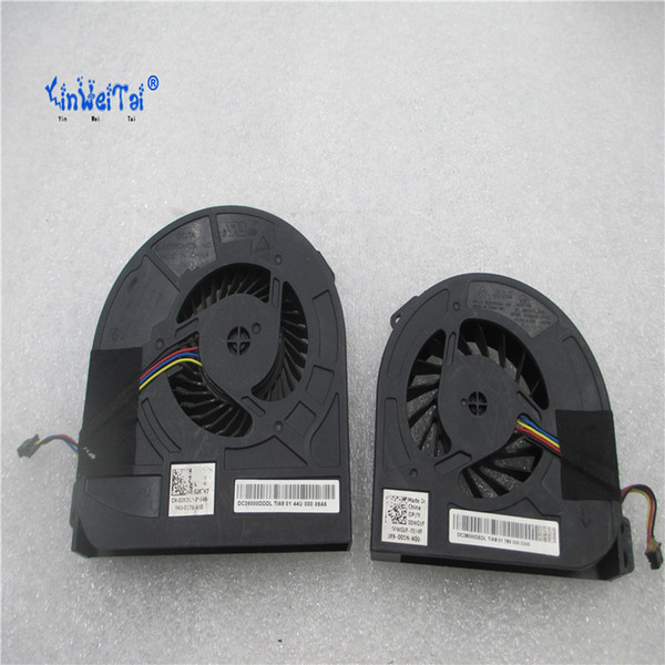 CPU & GPU cooling fan cooler for DELL m4800 KSB0605HC-CM90 KSB0605HC CM90 DC28000DEDL 0WGVF KSB0705HC CM89 02K3K7 DC28000DDDL