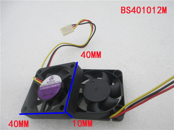 NEW FAN For Bi-Sonic BS401012M BP401012M BP401012H 12V 0.09A 40X10MM 4CM North Bridge Silent Speed Measurement Cooling Fan