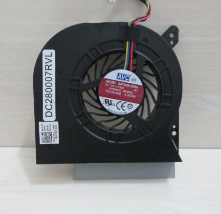 MCF-J19BM05 TCF42 BATA0912R5H CN-0TCF42 DC280007RF0 DC280007RSL DC280007RVL CPU FAN FOR DELL Latitude E6410 E6510 COOLING FAN