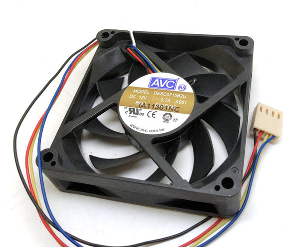 7cm for Cooler Master A7015 45RB 3AN C1 DF0701512RFUN 12V 0.6A 70x70x15MM 7cm computer CPU cooling fan DESC0715B2U