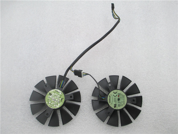 T128010BH 12V 0.25A PLD08010S12HH PLD08010S12H 8010 DC 12V 0.35A Cooling Fan For MSI XFX HD6790 6850 6870 R6750 Graphics Card Fa