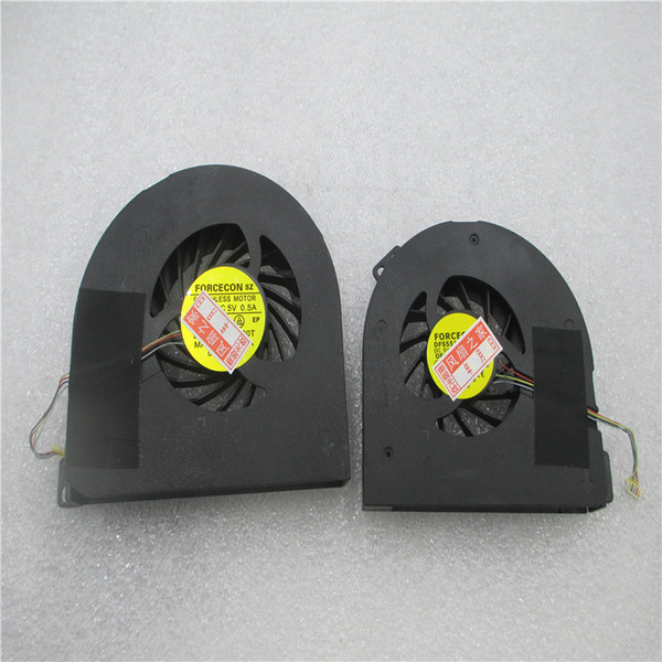 CPU GPU Fan for DELL Precision M4600 02HC9 002HC9 MG75150V1-C010-S99 MG75150V1-C000-S99 05PJ49 490109v00-H17-G 49010A200-H17-G