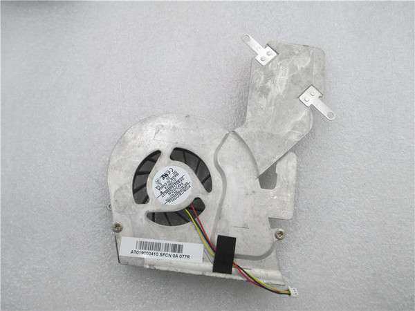 Used Laptop CPU Cooling Fan for Toshiba Satellite A200 A205 A210 A215 DFS531405MC AT019000110 with Heatsink Laptop