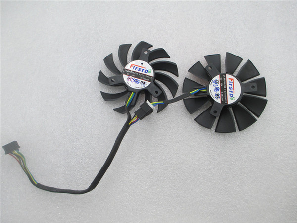 Free Shipping Firstdo FD7010H12D DC12V 0.35A For ASUS GTX660 GTX670 GTX680 GTX690 Graphics Card Cooling Fan