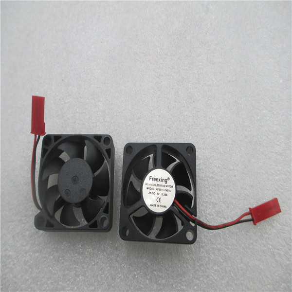 5PCS FAN For Freexing HF3511-7HS-5 3010 30X30X10MM 3CM 5V 0.25A 2Pin 30mm 7Blades DC Mini Brushles 3D Printer Reprap cooling fan