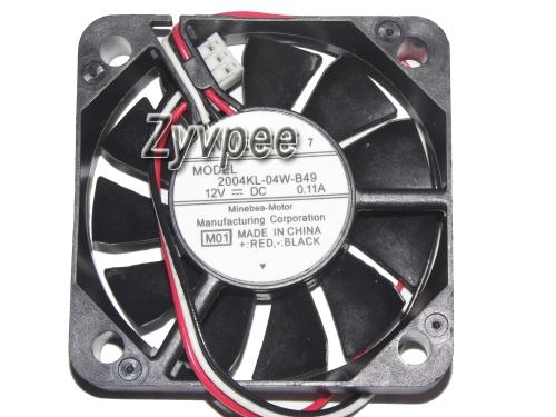 5CM 2004KL-04W-B49 2004KL-04W-B59 12V 0.11A 3Wire Cooling Fan 50x50x10mm