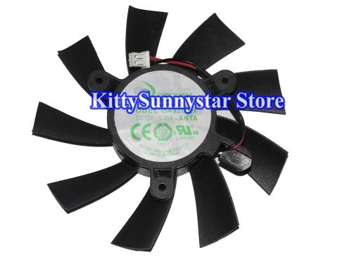 GA92S2H -ANTA GA92S2H -NNTB 2Wire,GA92S2H-ANTA,GA92S2H-NNTB GA91S2H PFTS 4Wire GA91S2H-PFTS GTX1060 1050ti X-Gaming OC 6G Graphic Card Fan