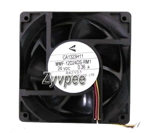 120x120x38mm MMF-12D24DS-RM1 12cm 24V 0.36A 3Wire MMF-12D24DS-RP6 CB0565H06 Inverter Fan