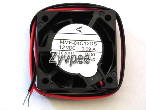 40x40x15mm 4CM MMF-04C12DS RO0 12V 0.14A 2Wire Melco Technorex Inverter Fan MMF-04C12DS-RO0