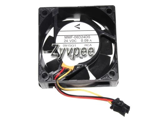 60x60x25mm 6cm MMF-06D24DS RCA 24V 0.09A 3Wire MMF-06D24DS-RCA Inverter Fan