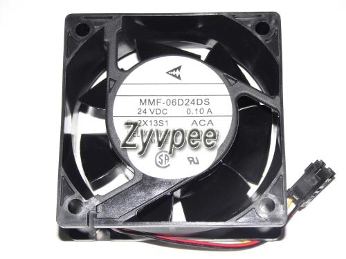 60x60x25mm 6cm MMF-06D24DS ACA 24V 0.1A 3Wire MMF-06D24DS-ACA Fanuc Inverter Fan