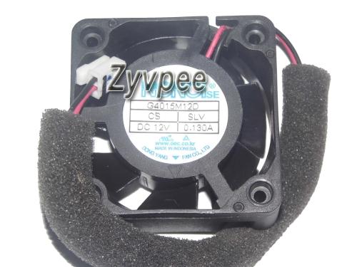 40x40x15mm G4015M12D CS 12V 0.130A 2Wire 4cm case server Projector Cooling Fan
