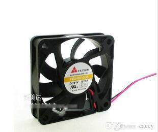 Original Y.S TECH FD246015LB 6015 2 Balls Bearing Cooling fan with 24V 0.09A 2 Wires Original Y.S TECH FD246015LB 6015 2 Balls Bearing Cool